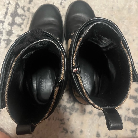 Women’s ankle boot with double G - Picture 5 of 7